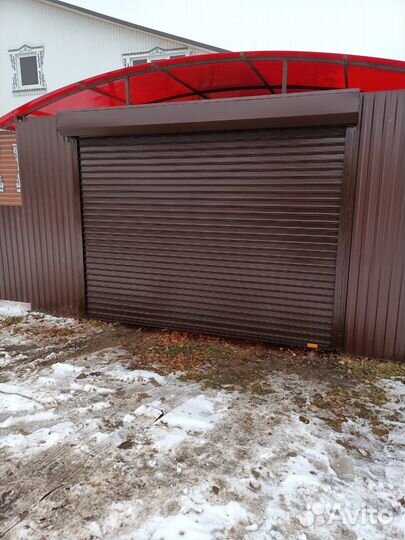 Ворота для неотапливаемого гаража и навеса