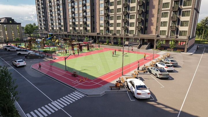 2-к. квартира, 68 м², 1/11 эт.