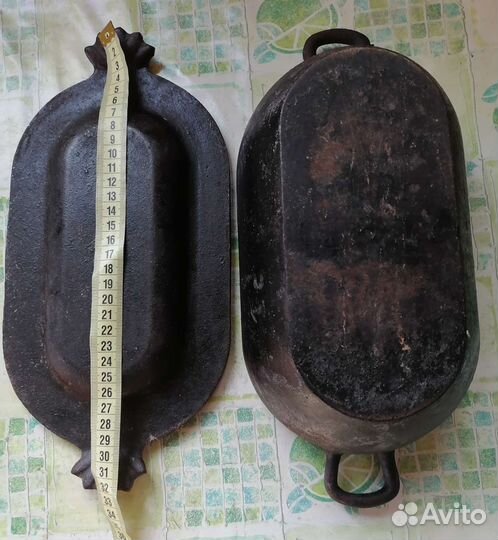 Утятница чугунная Винтаж