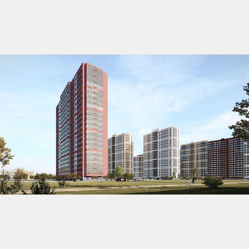 1-к. квартира, 31,9 м², 19/22 эт.