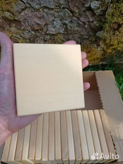 Заготовки из кедра, плашки