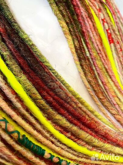 Дреды комплект де дреды гладкие софт