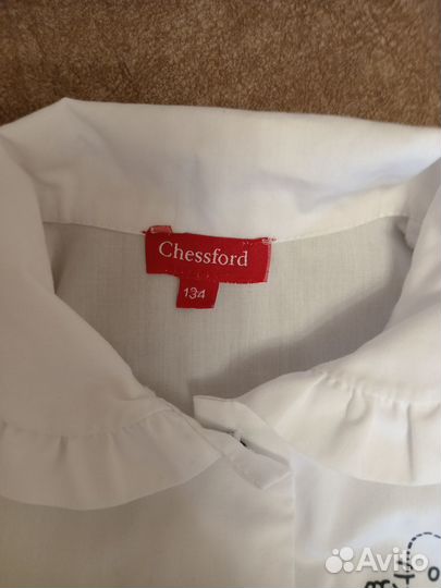 Блузка белая Школьная очень красивая