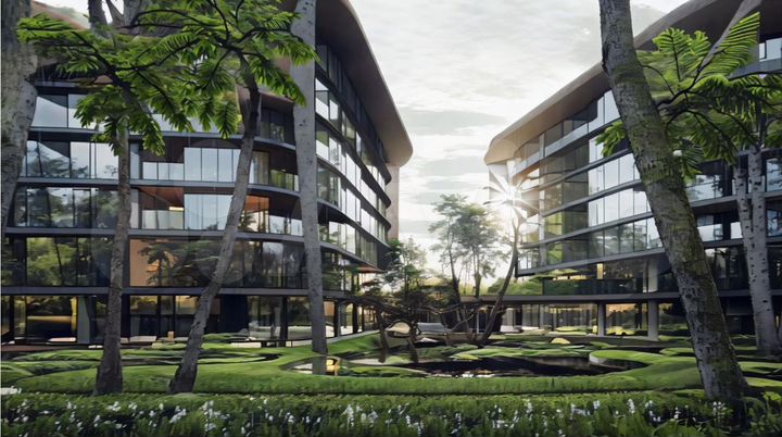 Квартира-студия, 35,7 м² (Таиланд)