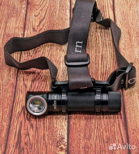 Налобный фонарь Sofirn SP40 + АКБ 3000mAh