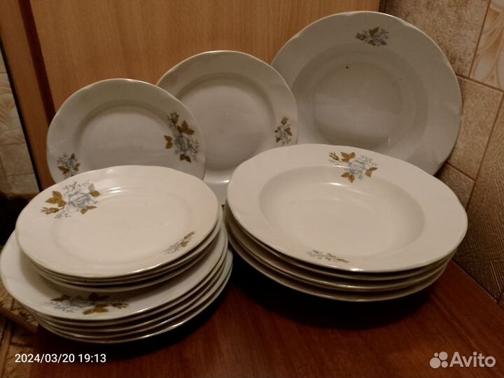 Столовый сервиз СССР