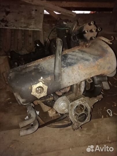 Двигатель в сборе ваз 2101 и коробка передач
