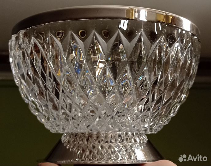 Ваза хрустальная СССР