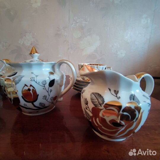 Чайный сервиз вербилки СССР