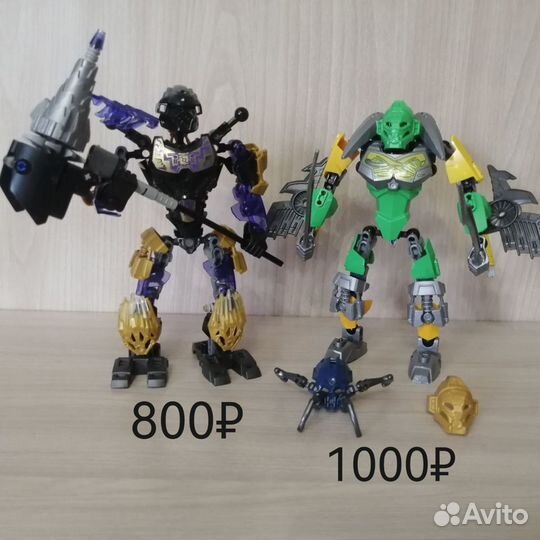 Lego bionicle/hero/Chima разных годов