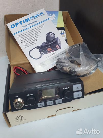 Автомобильная рация Optim–Pilgrim 12/24 новая