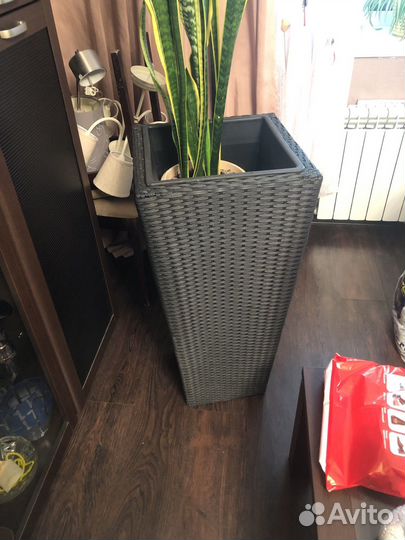 Корзина из ротанга