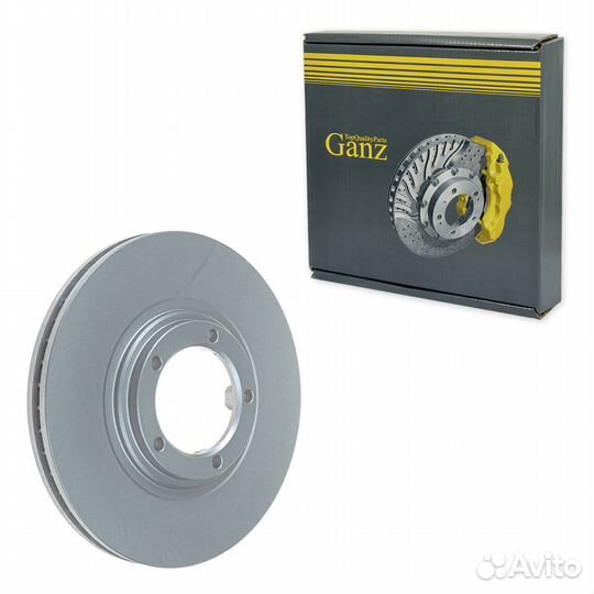 Диск тормозной передний с покрытием Hyundai Porter