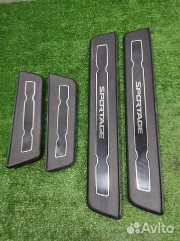 Накладки порогов комплект KIA Sportage 3 (SL) 2012