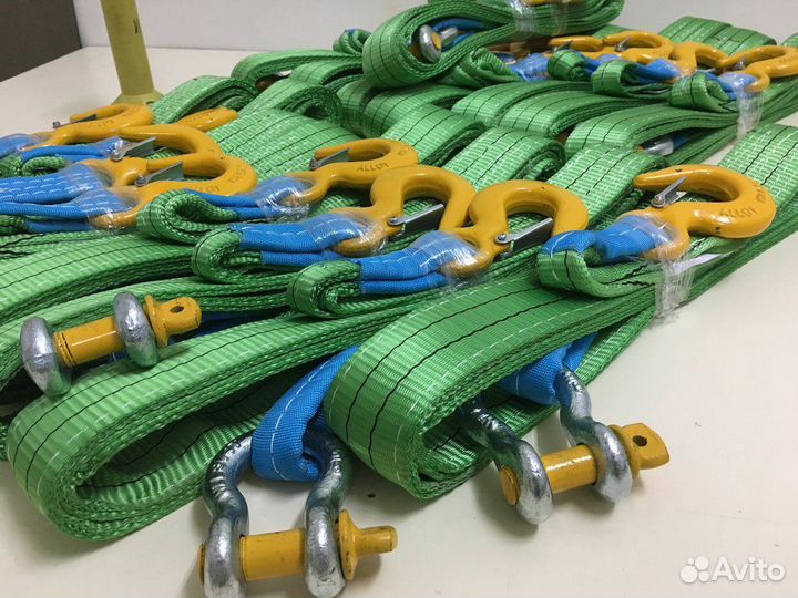 Стропы канатные, текстильные, цепные