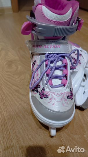 Коньки детские Rush Action 33-36