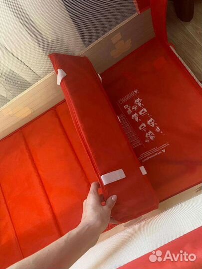 Детская кровать манеж с матрасом