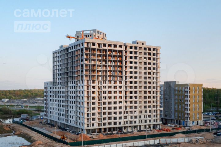 2-к. квартира, 53,2 м², 13/17 эт.