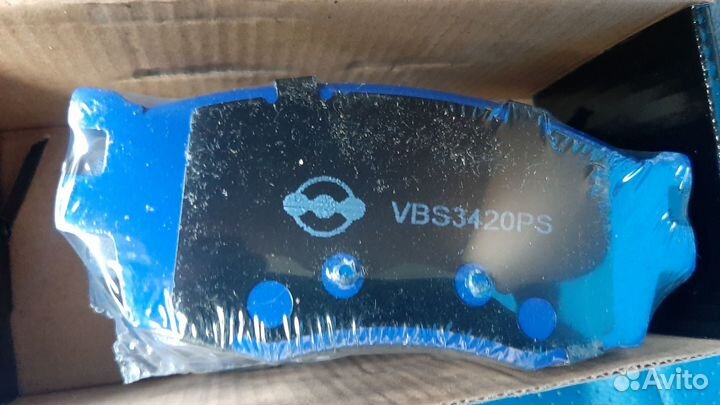 Колодки тормозные передние hyundai accent KIA RIO