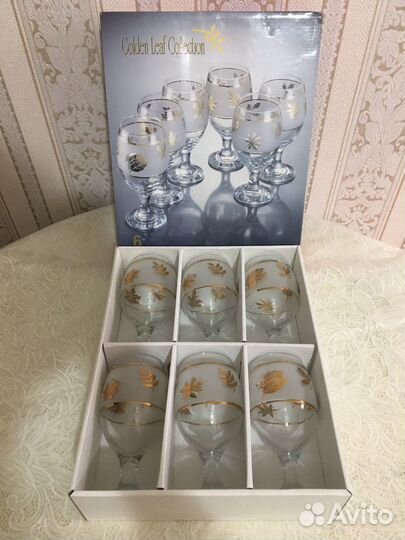 Фужеры-стаканы новые