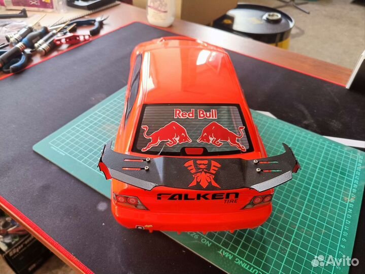 Кузов 1:10 mitsubishi lancer evolution 9