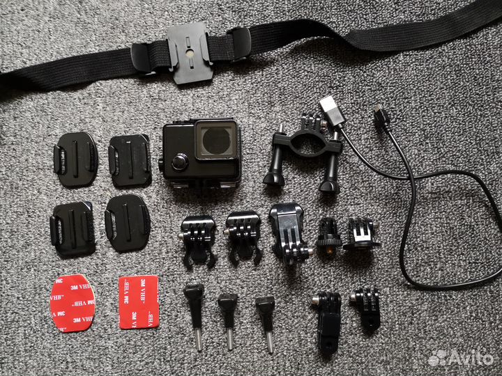 GoPro Hero 4 Black Edition 6 акумов/куча креплений