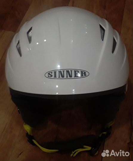 Шлем горнолыжный женский Sanner + маска