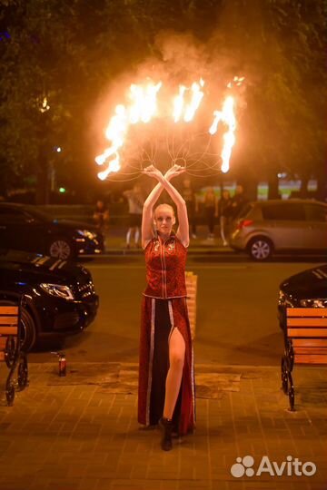 Фаер шоу, Огненное шоу, Салют