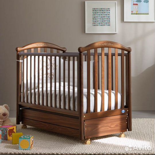 Кроватка детская Италия +ортопед матрас(читайте оп