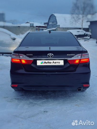 Toyota Camry 2.5 AT, 2017, 72 000 км