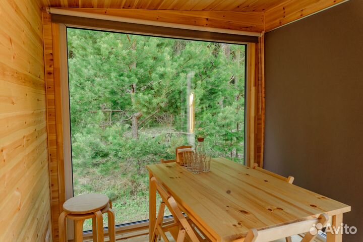 Баня на дровах с чаном