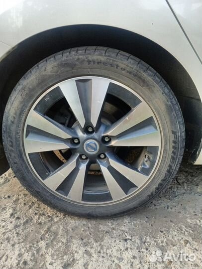 Диски литые оригинальные Nissan Leaf R17 в Томске