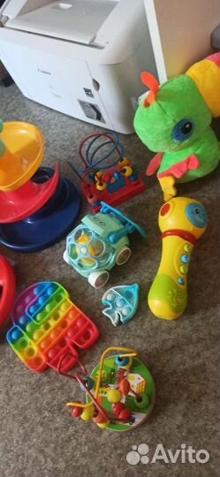 Развивающие игрушки пакетом