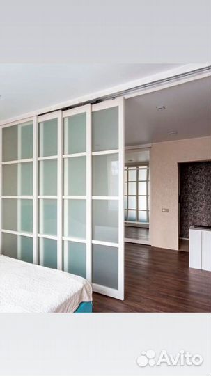 Межкомнатные перегородки раздвижные двери