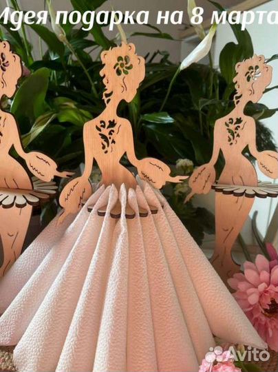 Салфетница из дерева