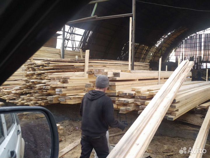 Пиломатериалы брус, доска (хвоя, осина)