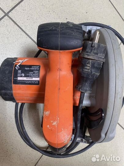 Дисковая пила Энкор пдэ-1500/67