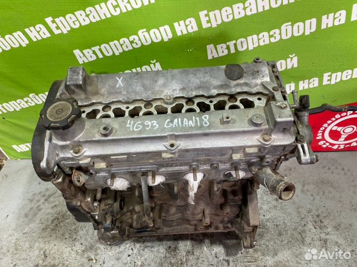 Двигатель Mitsubishi Galant EA7A 4G93 1998
