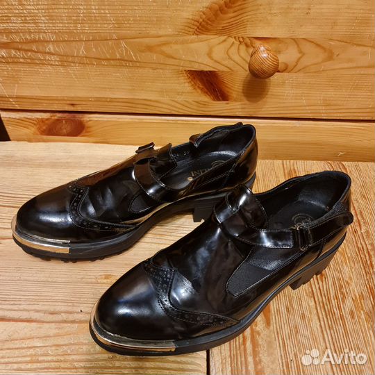 Лоферы женские 39/40 размер натуральная кожа