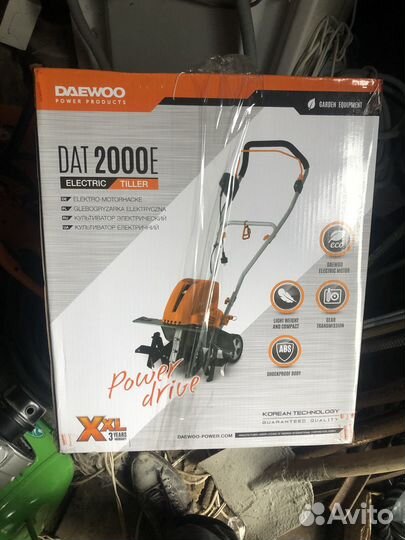 Электрический культиватор Daewoo dat2000e