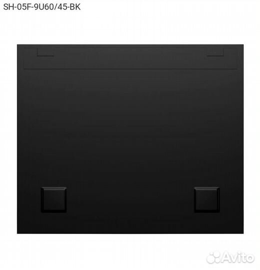 SH-05F-9U60/45-BK, Настенный шкаф Cabeus SH-05F 9U ч