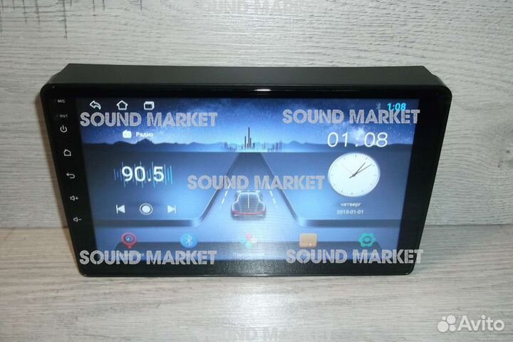 Магнитола 2DIN LADA Kalina 2 Android GPS WiFi