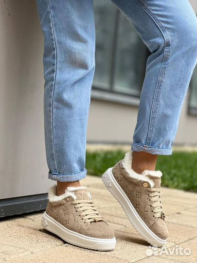 Кеды зимние Louis Vuitton