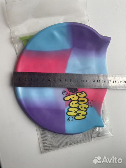 Детская силиконовая шапочка для плавания Mad Wave