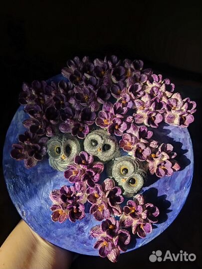 Гипсовое панно барельеф