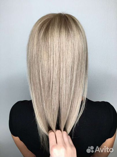 Парикмахер, Окрашивание волос, Мелирование, Блонд