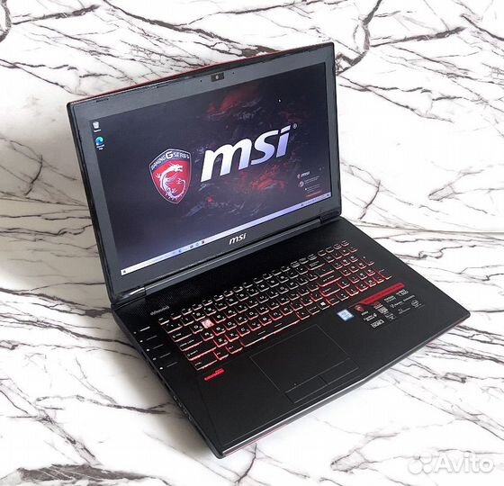 MSI GT72VR 6RE PRO 17 GTX 1070/i7/SSD+рHHD