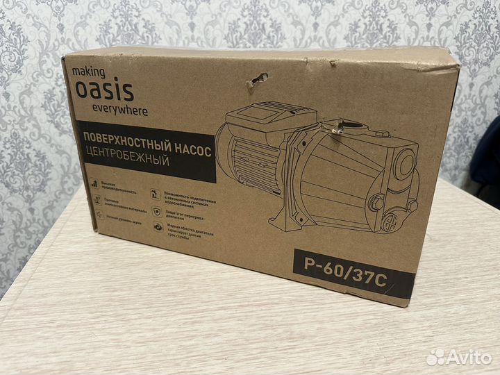 Поверхностный насос Oasis P-60/37С