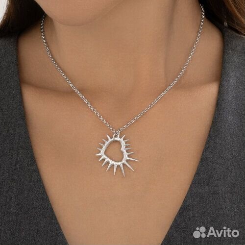 Колье sokolov из серебра, 94071235, р.50\55