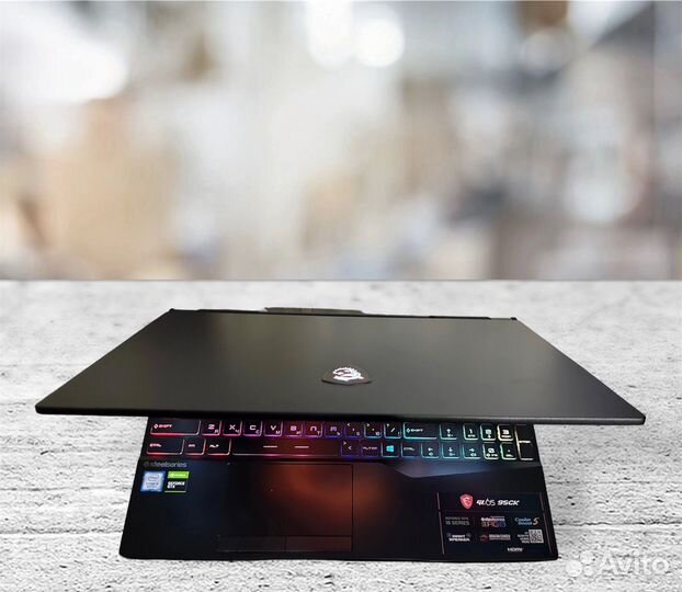 Мощный Большой Ноутбук Msi Dragon 17.3
